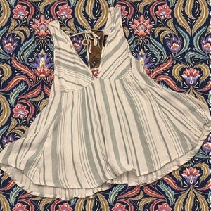 • Fab’rik Tank Tie Back Top •